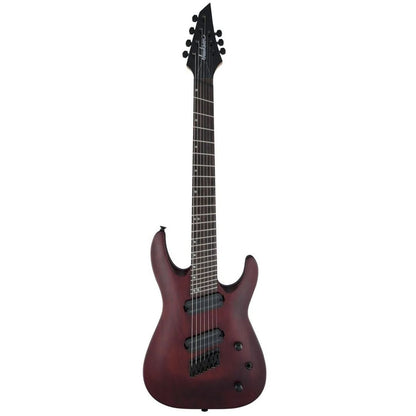 Jackson X Series Dinky DKAF7 Multi-scale Electric Guitar, Laurel FB, Stained Mahogany