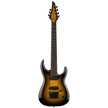 Jackson Pro Series Plus Dinky MDK EverTune 7-String Electric Guitar, Gold Sparkle