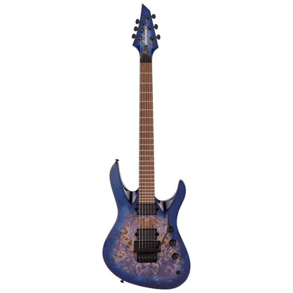 Jackson Pro Series Signature Chris Broderick Soloist 6P Electric Guitar, Laurel FB, Transparent Blue