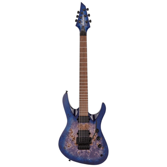 Jackson Pro Series Signature Chris Broderick Soloist 6P Electric Guitar, Laurel FB, Transparent Blue