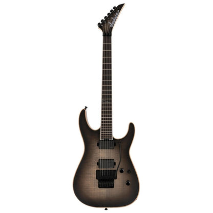 Jackson Ltd Ed Wildcard Series Soloist SL2FM Electric Guitar, Ebony FB, Transparent Black Burst