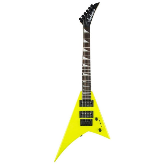 Jackson JS Series RR Minion JS1X Electric Guitar, Neon Yellow