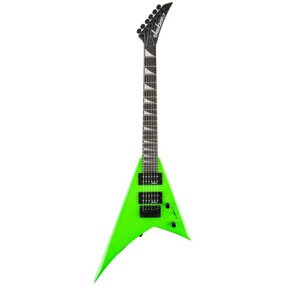 Jackson JS Series RR Minion JS1X Electric Guitar, Amaranth FB, Neon Green