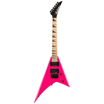 Jackson JS Series Rhoads Minion JS1X Electric Guitar, Maple FB, Neon Pink