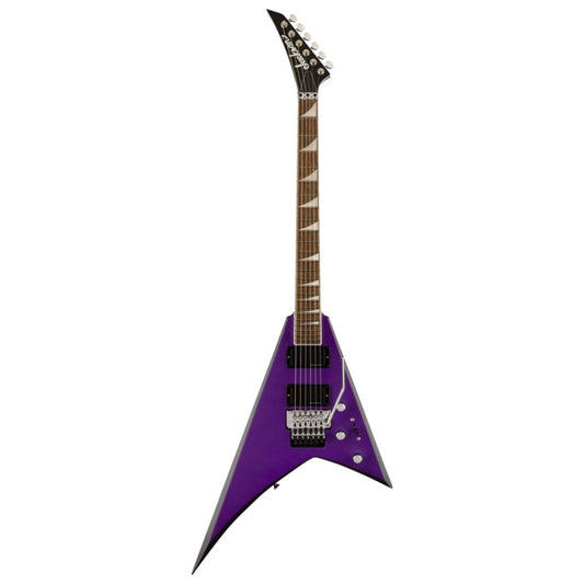 Jackson X Series Rhoads RRX24 Electric Guitar, Laurel FB, Purple Metallic with Black Bevels