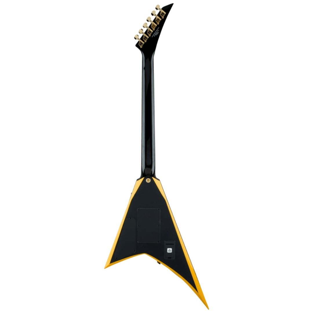 Jackson X Series Rhoads RRX24 Electric Guitar, Black with Yellow