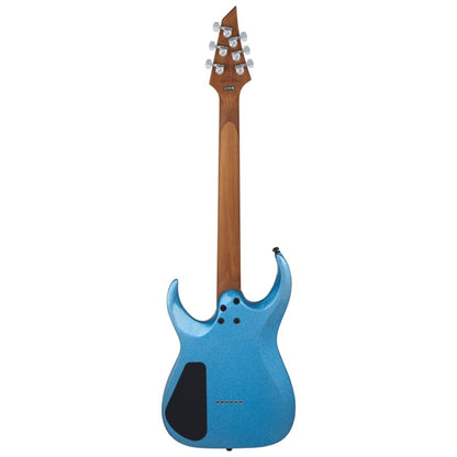 Jackson Pro Plus Series Signature Misha Mansoor Juggernaut HT6 Guitar, Ebony FB, Blue Sparkle