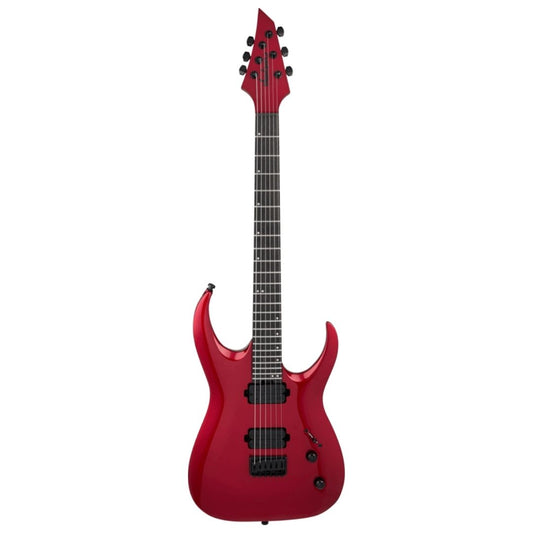 Jackson Pro Plus Series Signature Misha Mansoor Juggernaut HT6 Guitar, Ebony FB, Red Crystal