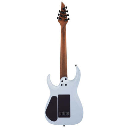 Jackson Pro Series Signature Misha Mansoor Juggernaut ET7 Electric, Caramelized Maple FB, Gulf Blue