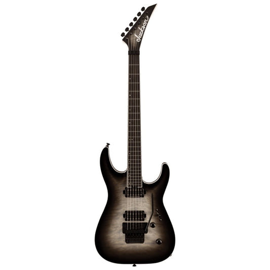 Jackson Pro Plus Series Dinky DKAQ Electric Guitar, Ebony FB, Ghost Burst