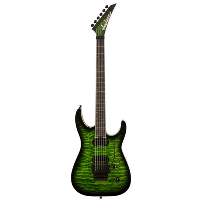 Jackson Pro Plus Series Dinky DKAQ Electric Guitar, Ebony FB, Emerald Green