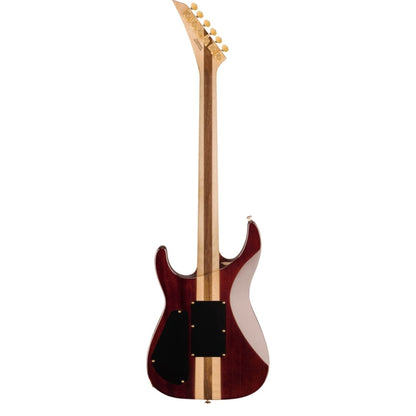 Jackson Pro Plus Series Soloist SLA3Q Electric Guitar, Ebony FB, Amber Tiger Eye