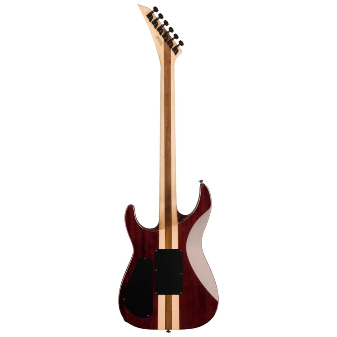 Jackson Pro Plus Series Soloist Electric Guitar, Ebony FB, Polar
