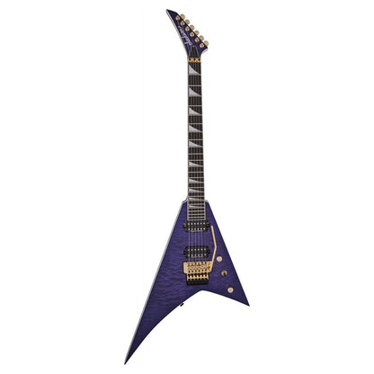 Jackson Pro Series Rhoads RR24Q Electric Guitar, Transparent Purple