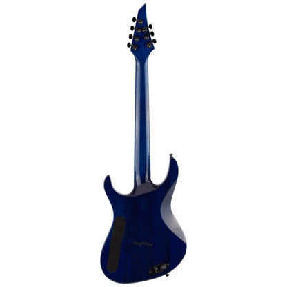 Jackson Pro Series Signature Chris Broderick Soloist HT7P Elec Gtrs, Laurel FB, Transparent Blue