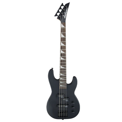 Jackson JS Series Concert Bass Minion JS1X Guitar, Amaranth FB, Satin Black - Short Scale
