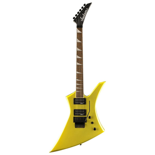 Jackson X Series Kelly KEX Electric Guitar, Laurel FB, Lime Green Metallic