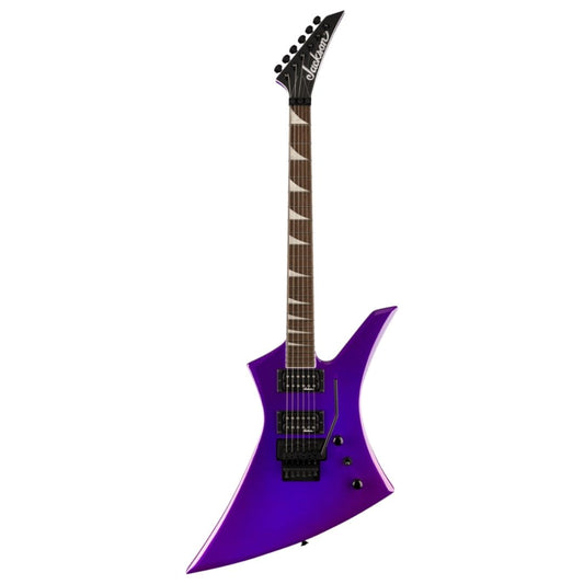 Jackson X Series Kelly KEX Electric Guitar, Laurel FB, Deep Purple Metallic