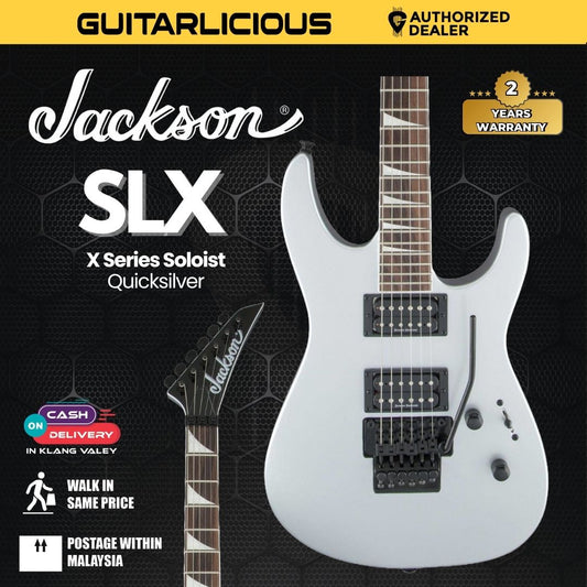 Jackson X Series Soloist SLX Electric Guitar, Quicksilver