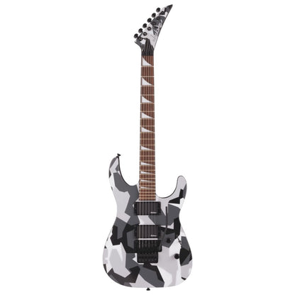 Jackson X Series Soloist SLX DX Camo Electric Guitar, Laurel FB, Winter Camo
