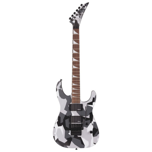 Jackson X Series Soloist SLX DX Camo Electric Guitar, Laurel FB, Winter Camo