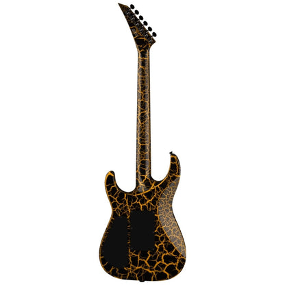 Jackson X Soloist SL3X DX Electric Guitar, Yellow Crackle