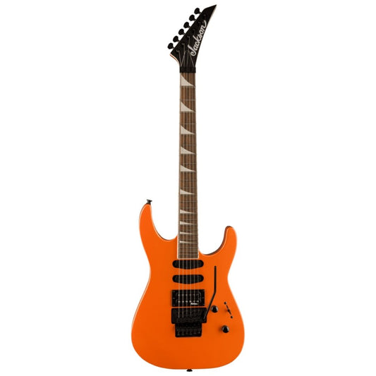 Jackson X Series Soloist SL3X DX Electric Guitar, Laurel FB, Lambo Orange