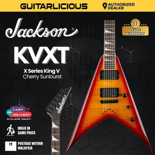 Jackson X Series King V KVXT Electric Guitar, Cherry Sunburst