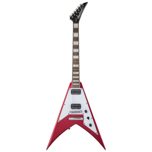 Jackson X Series Signature Scott Ian King V KVXT Electric Guitar, Laurel FB, Candy Apple Red