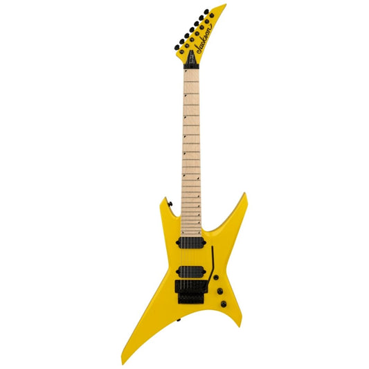 Jackson Pro Series Signature Dave Davidson Warrior WR7 Mah MPL Electric Guitar, Ebony FB, Ferrari Yellow
