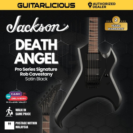 Jackson Pro Series Signature Rob Cavestany Death Angel Electric Guitar, Satin Black