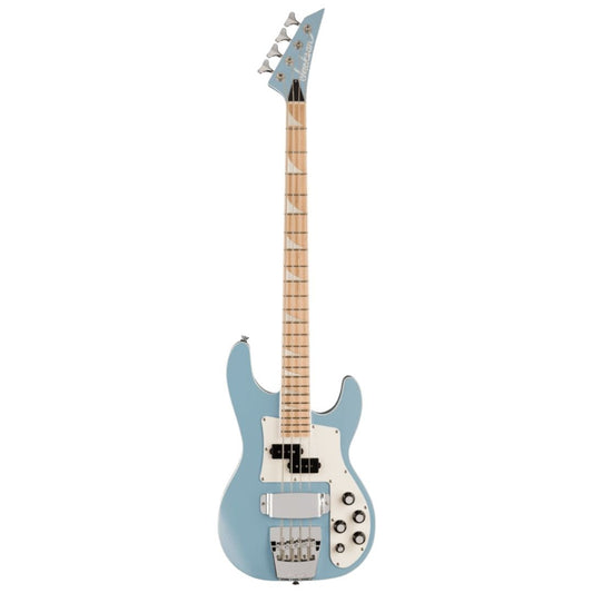 Jackson X Series Concert Bass CBXNT DX IV Electric Bass Guitar, Maple FB, Ice Blue Metallic