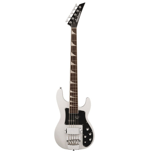 Jackson X Series Concert Bass CBXNT DX V Bass Guitar, Snow White
