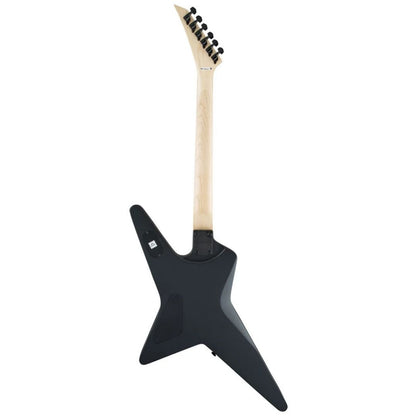 Jackson JS Series Signature Gus G. Star JS32 Guitar, Amaranth FB, Satin Black w/White Pinstripe