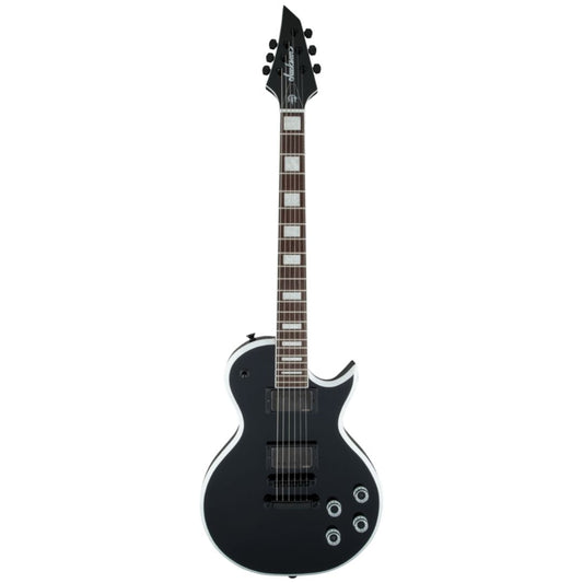 Jackson Signature Marty Friedman MF-1 Electric Guitar, Laurel FB, Gloss Black w/White Bevels