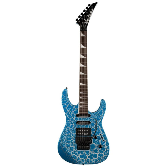 Jackson X Soloist SL3X DX Electric Guitar, Frost Byte Crackle