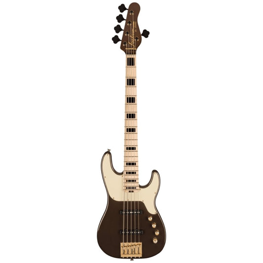 Jackson Adam Blackstone Pro Series Signature Concert 5-String Bass Guitar, Maple FB, Black Stone