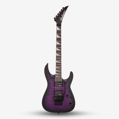 JACKSON JS Series Dinky Arch Top JS32Q DKA Electric Guitar with TREMOLO , Amaranth FB - Transparent Purple Burst