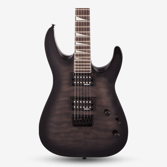 JACKSON JS Series Dinky Arch Top JS32Q DKA HT Electric Guitar, Amaranth FB - Transparent Black Burst