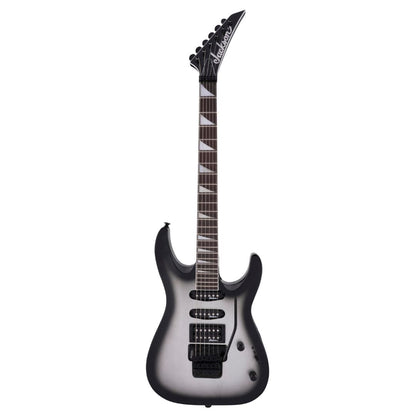 Jackson JS Series Dinky Arch Top JS34 DKA Electric Guitar, Amaranth FB, Silver Burst