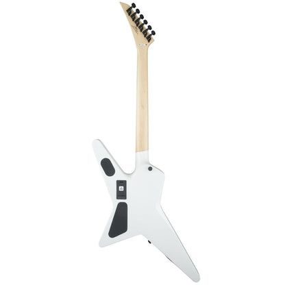 Jackson X Series Gus G. Signature Star Electric Guitar, Snow White w/ Black Pinstripes