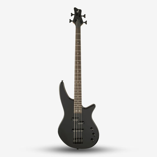 Jackson JS Series Spectra JS2 4 String Bass Guitar, Laurel FB, Gloss Black (JS-2 / JS 2)