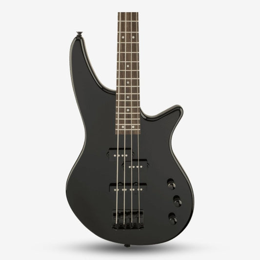 Jackson JS Series Spectra JS2 4 String Bass Guitar, Laurel FB, Gloss Black (JS-2 / JS 2)