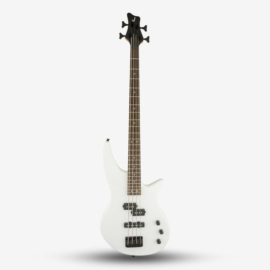 Jackson JS Series Spectra JS2 4 String Bass Guitar, Laurel FB, Snow White (JS-2 / JS 2)