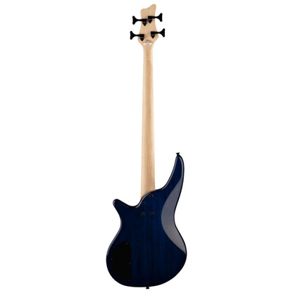 Jackson JS Series Spectra JS2P IV Electric Bass Guitar, Laurel FB, Blue Burst