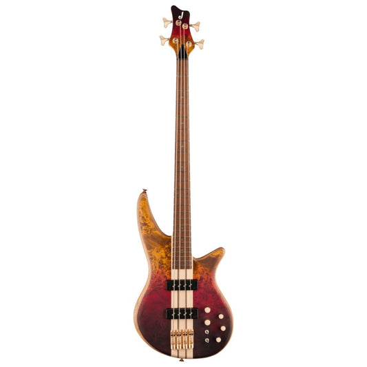 Jackson Pro Series Spectra Bass SBP IV Bass Guitar, Jatoba FB, Firestorm Fade