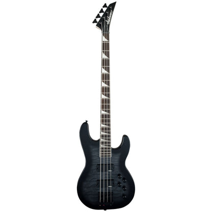 Jackson JS Series Concert Bass JS3Q Guitar, Amaranth FB, Transparent Black Burst