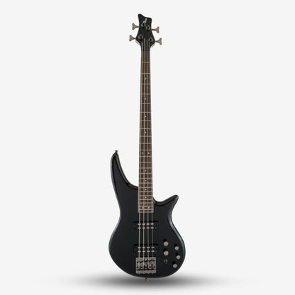 Jackson JS Series Spectra JS3 4 String Bass Guitar, Laurel FB, Gloss Black (JS-3 / JS 3 BK )