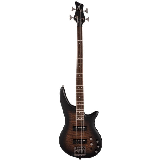 Jackson JS Series Spectra JS3Q Bass Guitar, Laurel FB, Dark Sunburst