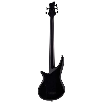 Jackson X Series Spectra Bass SBXQ V Electric Bass Guitar, Laurel FB, Transparent Black Burst